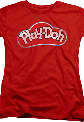 Womens Red Play-Doh Shirt