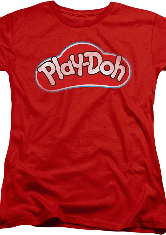 Womens Red Play-Doh Shirt - main product image