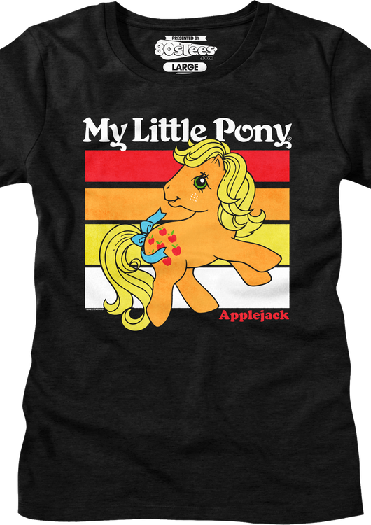 Womens Retro Applejack My Little Pony Shirt - main product image
