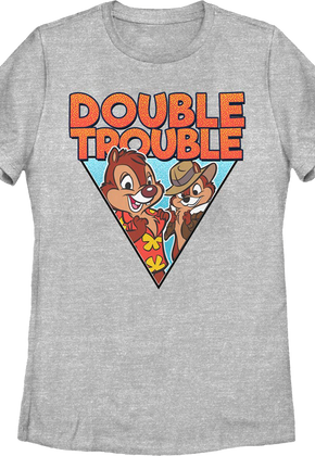 Womens Retro Double Trouble Chip 'n Dale Rescue Rangers Shirt