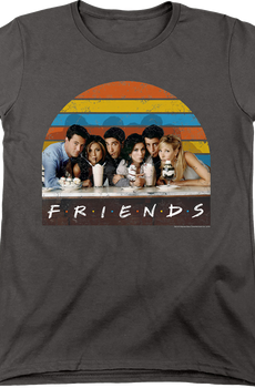 Womens Retro Friends Shirt