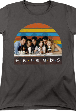 Womens Retro Friends Shirt
