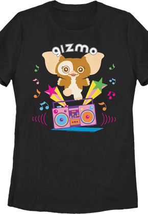 Womens Retro Gizmo Stereo Gremlins Shirt