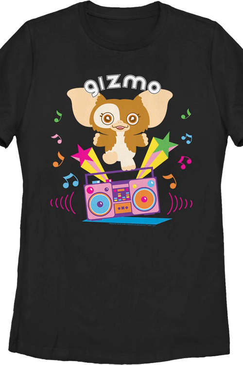 Womens Retro Gizmo Stereo Gremlins Shirtmain product image