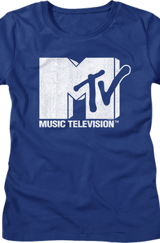 Womens Retro MTV Logo Shirt