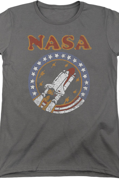 Womens Retro Shuttle NASA Shirt - main product image