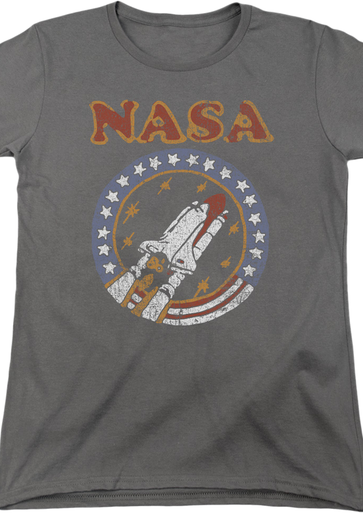 Womens Retro Shuttle NASA Shirt - main product image