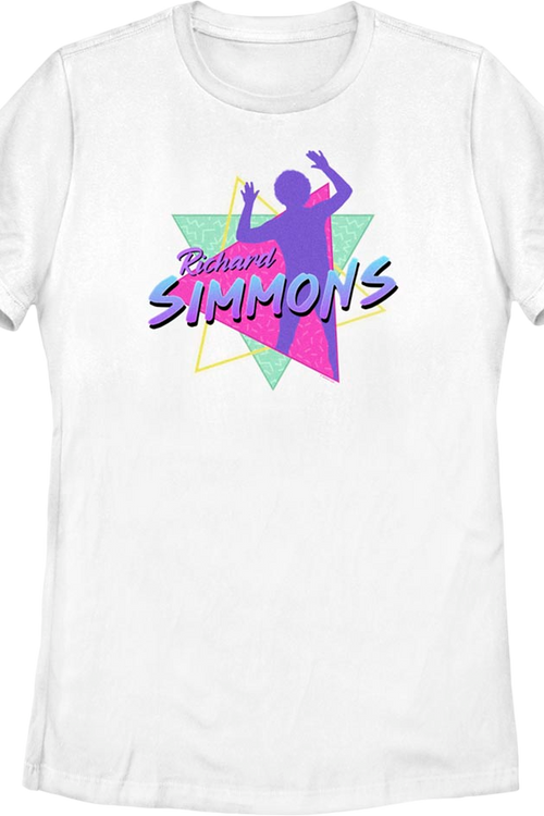 Womens Retro Silhouette Richard Simmons Shirtmain product image