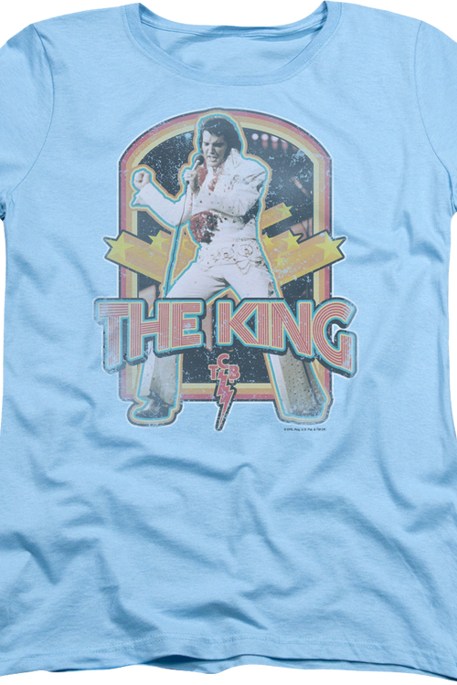 Womens Retro The King Elvis Presley Shirtmain product image