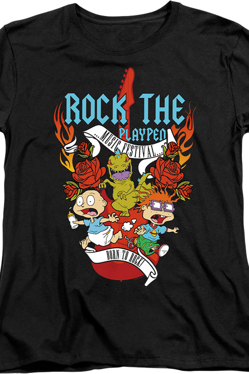 Womens Rock The Playpen Rugrats Shirtmain product image