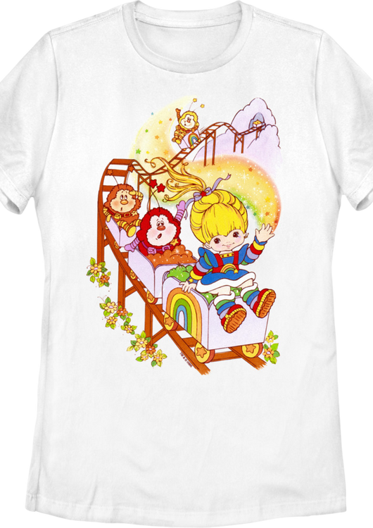 Womens Roller Coaster Rainbow Brite Shirt - main product image