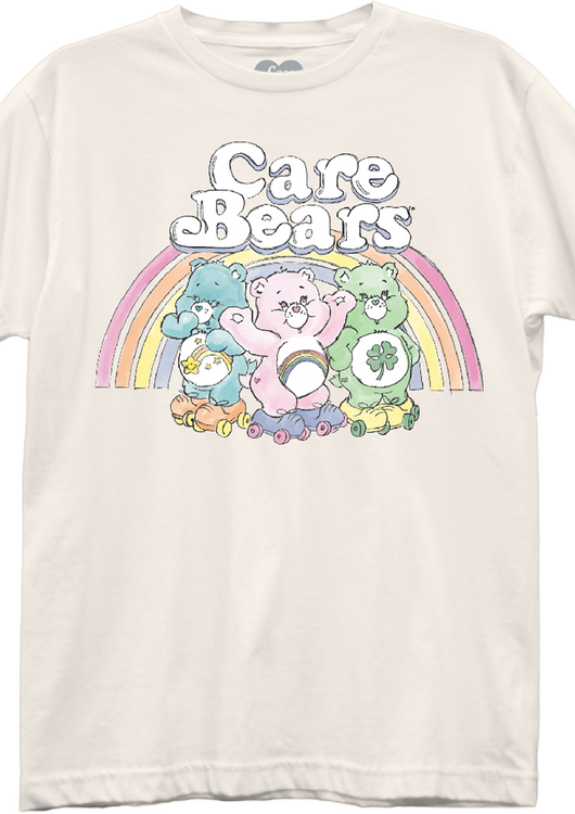 Womens Roller Skates Care Bears Shirt - main product image