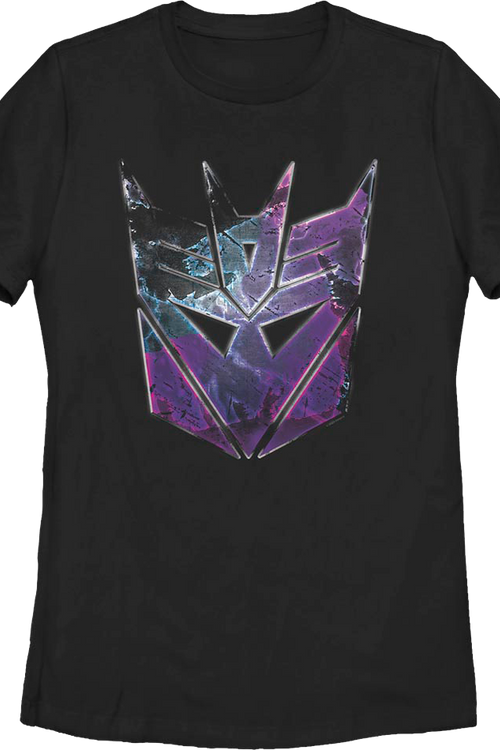 Womens Rusted Decepticons Logo Transformers Shirtmain product image