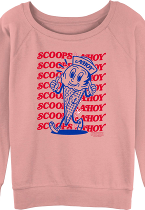 Womens Scoops Ahoy Stranger Things Sweatshirt