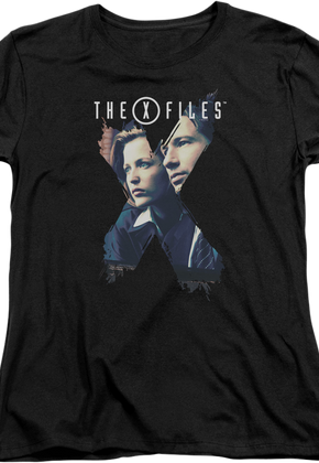 Womens Scully and Mulder X-Files Shirt