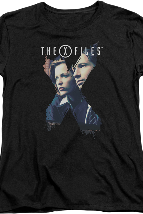 Womens Scully and Mulder X-Files Shirt - main product image