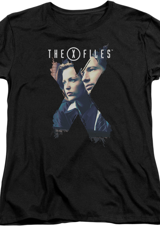 Womens Scully and Mulder X-Files Shirt - main product image