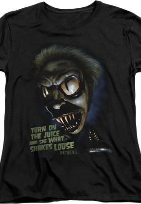 Womens See What Shakes Loose Beetlejuice Shirt