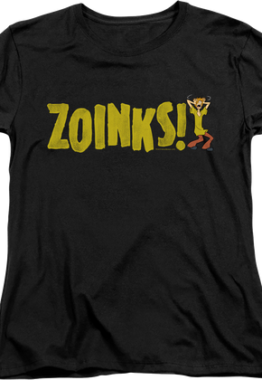 Womens Shaggy Zoinks Scooby-Doo Shirt