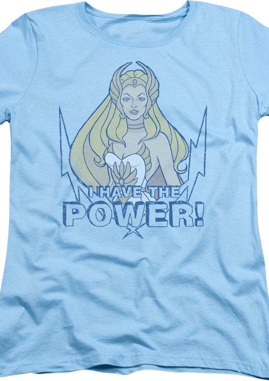 Womens She-Ra I Have the Power Masters of the Universe Shirt - main product image