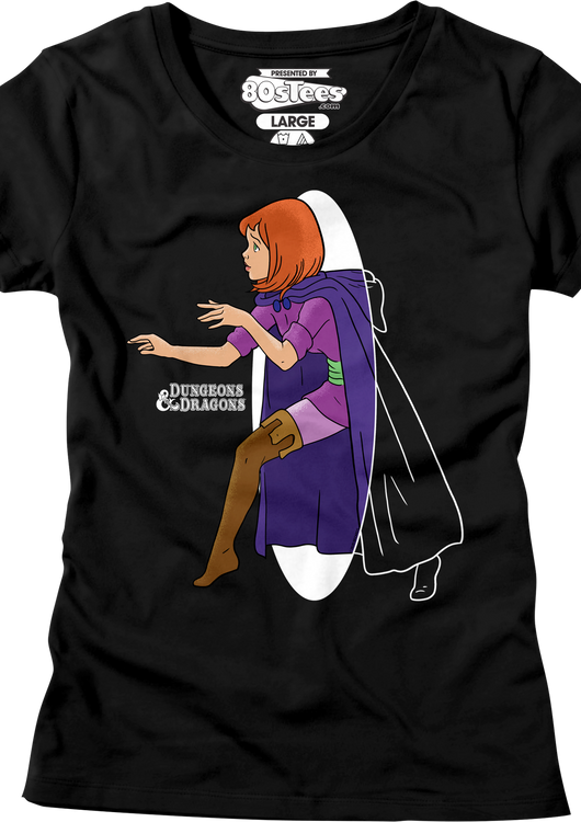 Womens Sheila's Magical Cloak Dungeons & Dragons Shirt - main product image