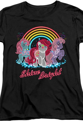 Womens Shine Bright My Little Pony Shirt