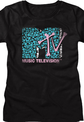 Womens Skulls Logo MTV Shirt