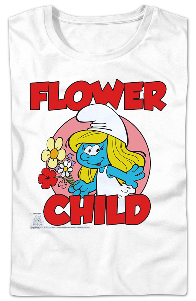The Smurfs X SHEIN maglietta oversize da donna casual