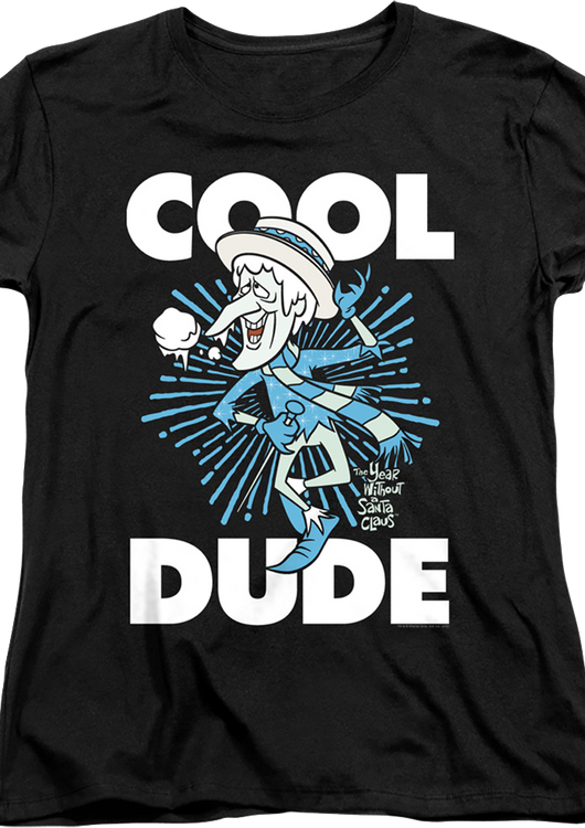 Womens Snow Miser Cool Dude The Year Without A Santa Claus Shirt - main product image