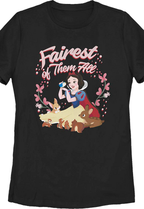 Womens Snow White Fairest Of Them All Disney Shirt