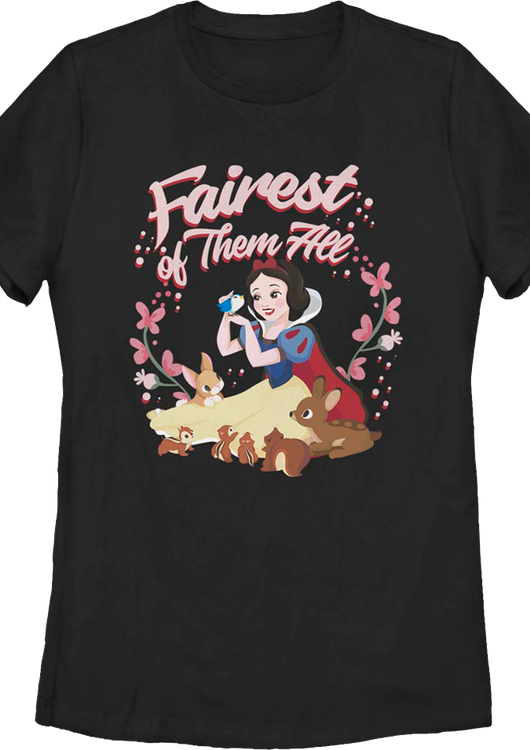 Womens Snow White Fairest Of Them All Disney Shirt - main product image