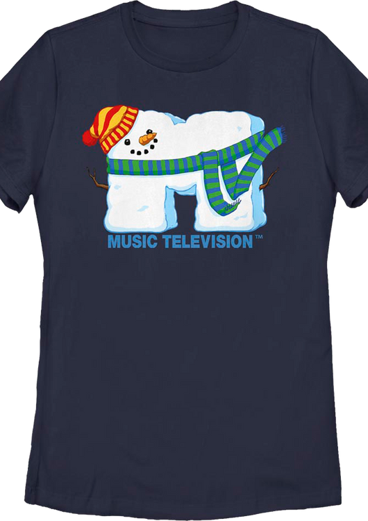 Womens Snowman Logo MTV Shirt - main product image