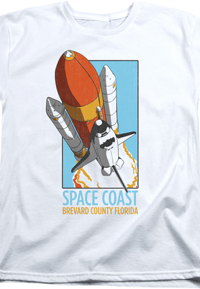 Womens Space Coast NASA Shirt