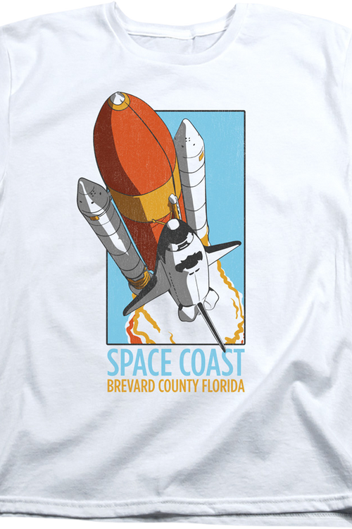 Womens Space Coast NASA Shirtmain product image