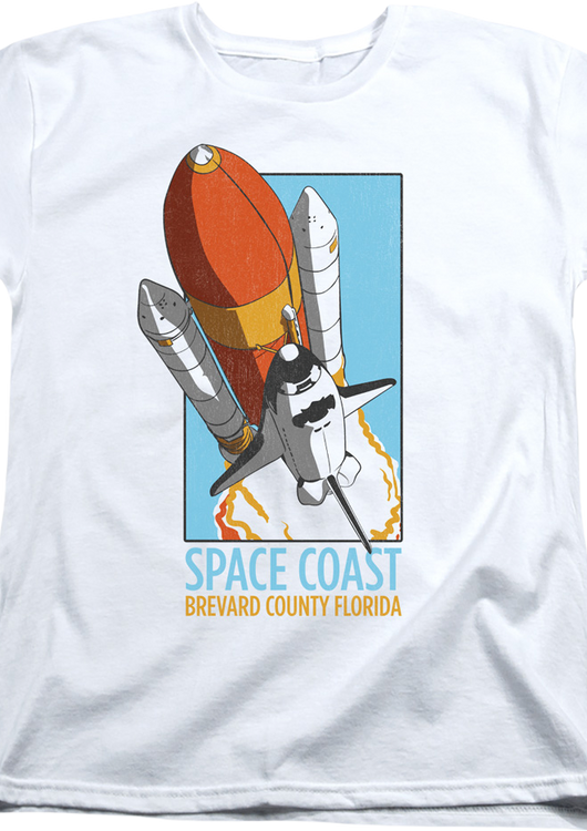 Womens Space Coast NASA Shirt - main product image