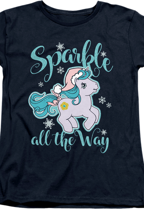 Womens Sparkle All The Way My Little Pony Shirt