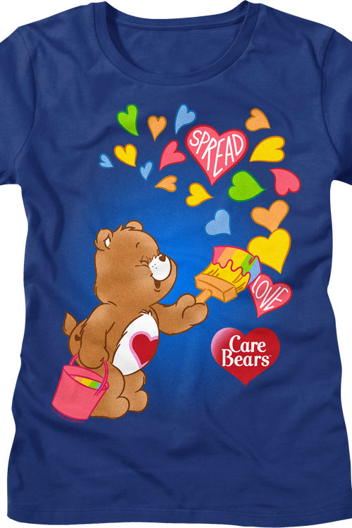 Womens Spread Love Care Bears Shirt - main product image