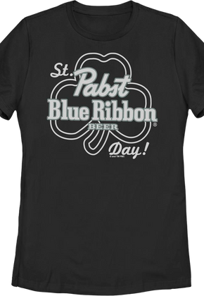 Womens St. Pabst Blue Ribbon Day Pabst Shirt