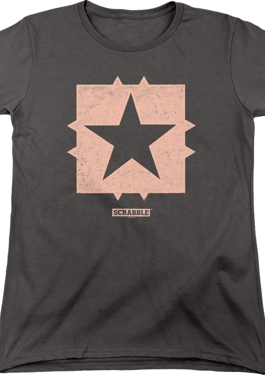 Womens Star Scrabble Shirt - main product image