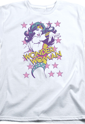 Womens Stars Wonder Woman Shirt