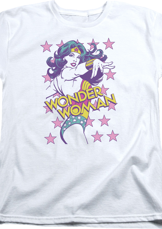 Womens Stars Wonder Woman Shirt - main product image