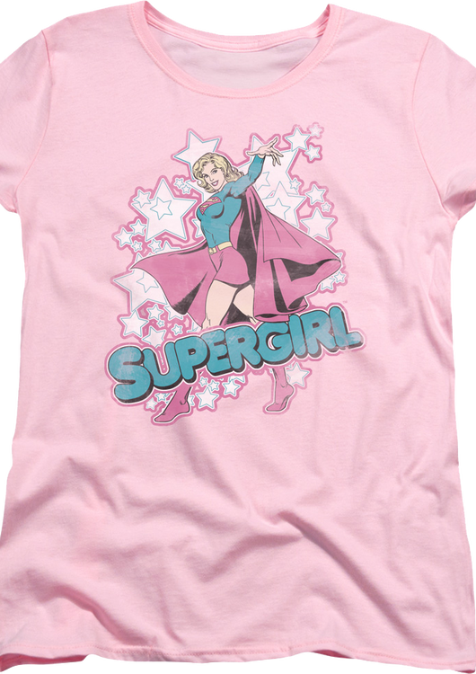 Womens Strike A Pose Supergirl Shirt - main product image