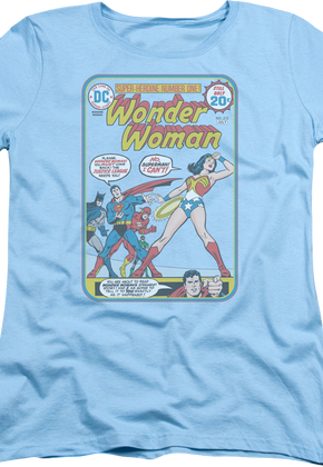 Womens Super-Heroine Number One Wonder Woman Shirt
