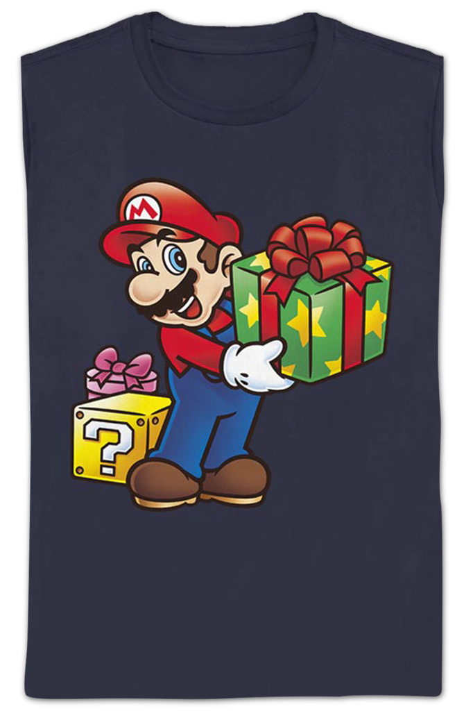 Womens Super Mario Christmas Gifts Nintendo Shirt