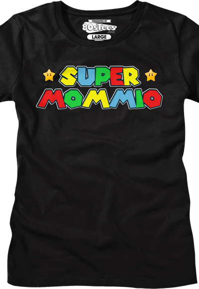 Womens Super Mommio Shirt