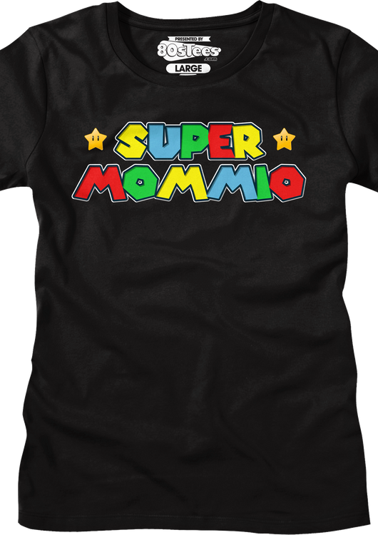 Womens Super Mommio Shirt - main product image