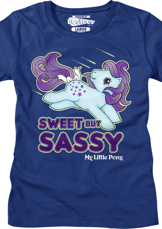 Womens Sweet But Sassy My Little Pony Shirt - main product image