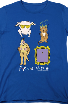 Womens Symbols Friends Shirt