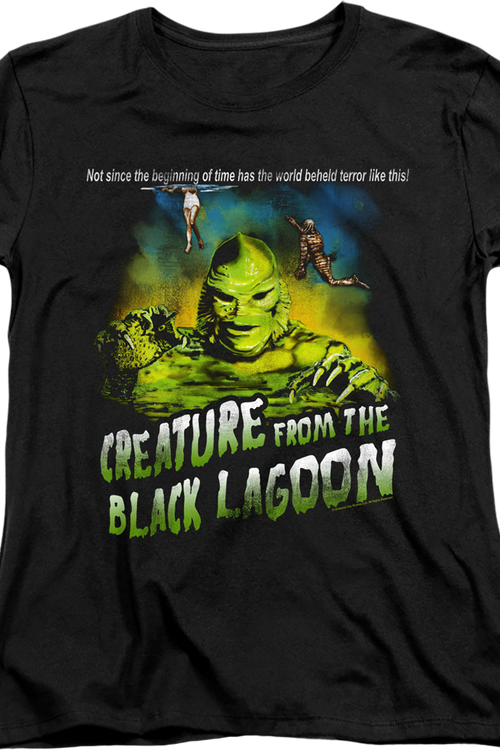 Womens Tagline Creature From The Black Lagoon Shirt - main product image
