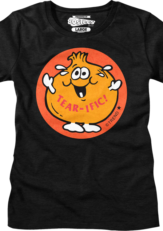 Womens Tear-ific Onion Scratch N Sniff Shirt - main product image